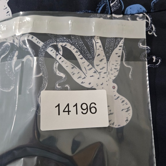 RLX Ralph Lauren Shorts Men 38 Octopus Print Navy Stretch Golf - Picture 11 of 11